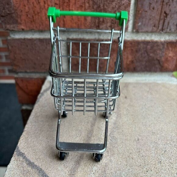 Mini Toy Metal Shopping Cart - Picture 2 of 8